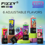 FIZZY MAX III PRO 120K Puffs 6-In-1 Eu Warehouse