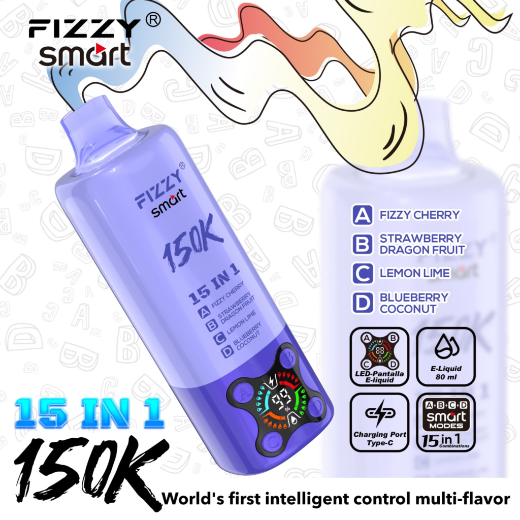 Fizzy SMART 150K PUFFS 15-In-1 Eu Warehouse