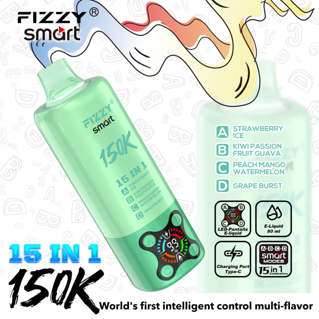 Fizzy SMART 150K PUFFS 15-In-1 Eu Warehouse