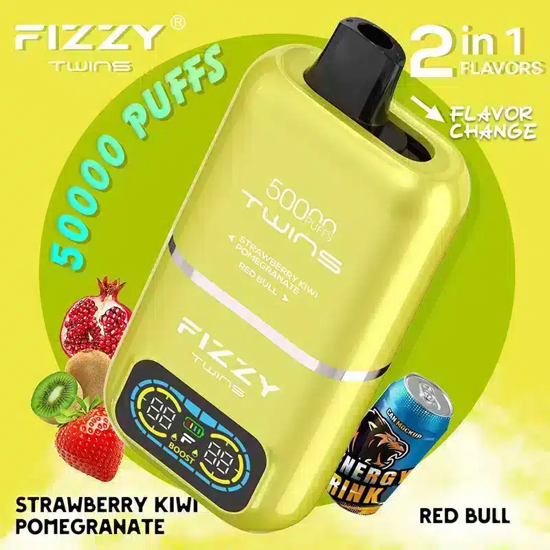 Fizzy Twins 50000 Puffs EU Warehouse