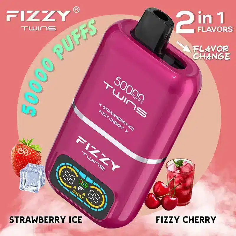 Fizzy Twins 50000 Puffs EU Warehouse