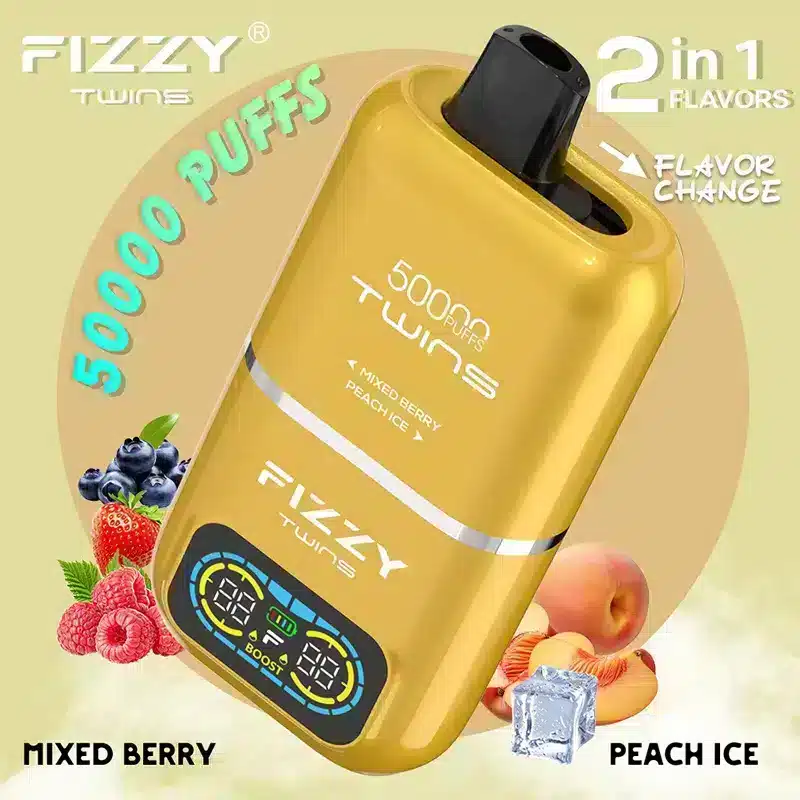 Fizzy Twins 50000 Puffs EU Warehouse