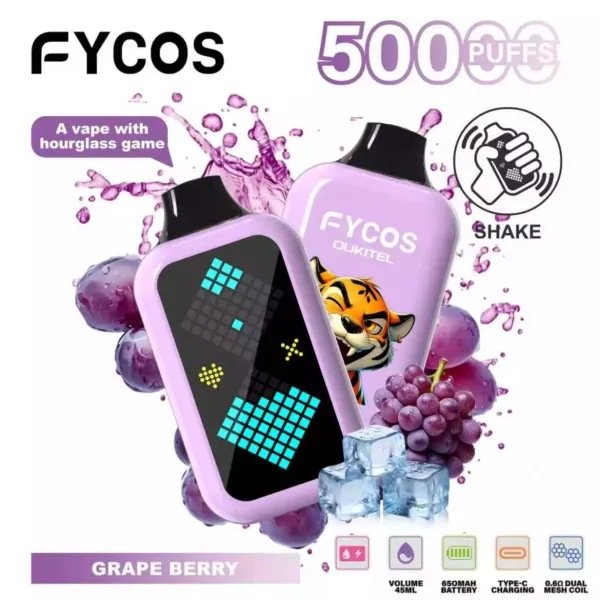 EU Warehouse Fycos Player 50K Puffs Disposable Vape