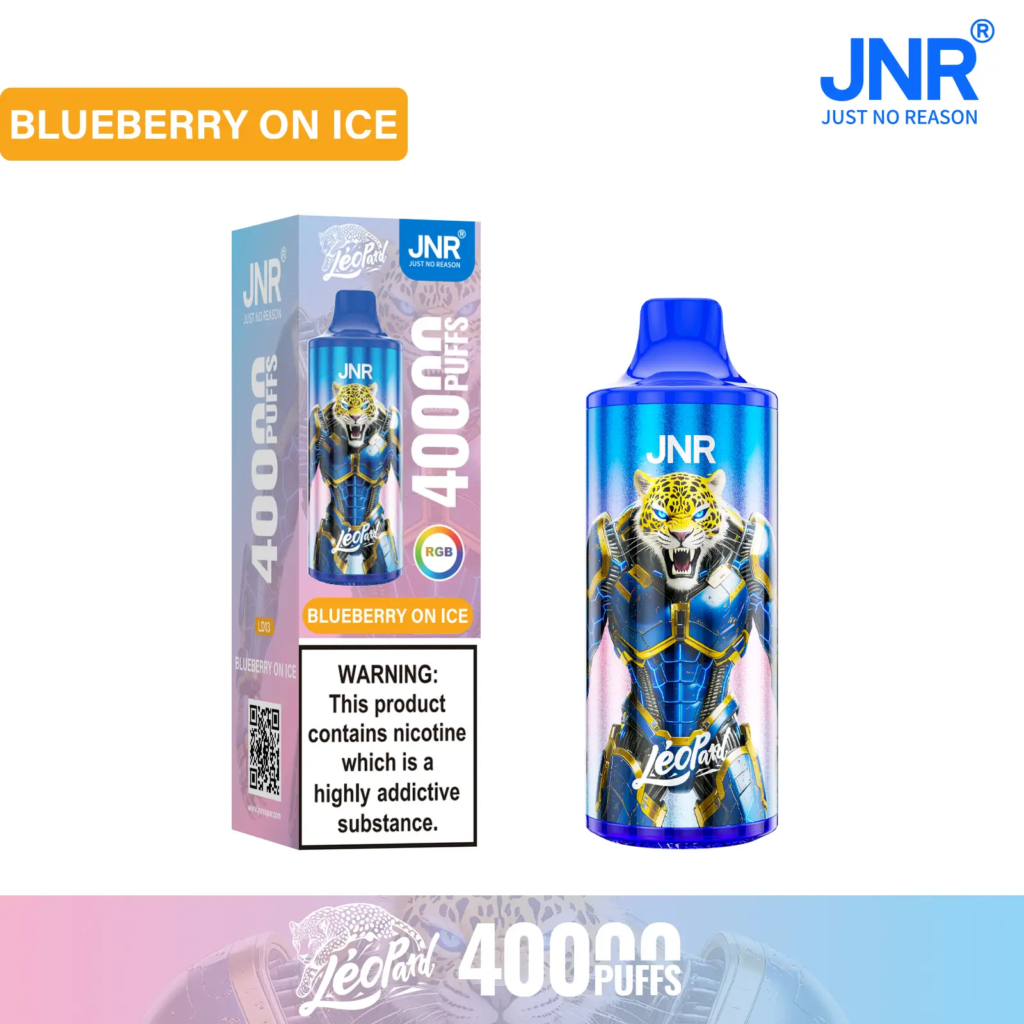 JNR Leopard 40K Puffs EU Warehouse