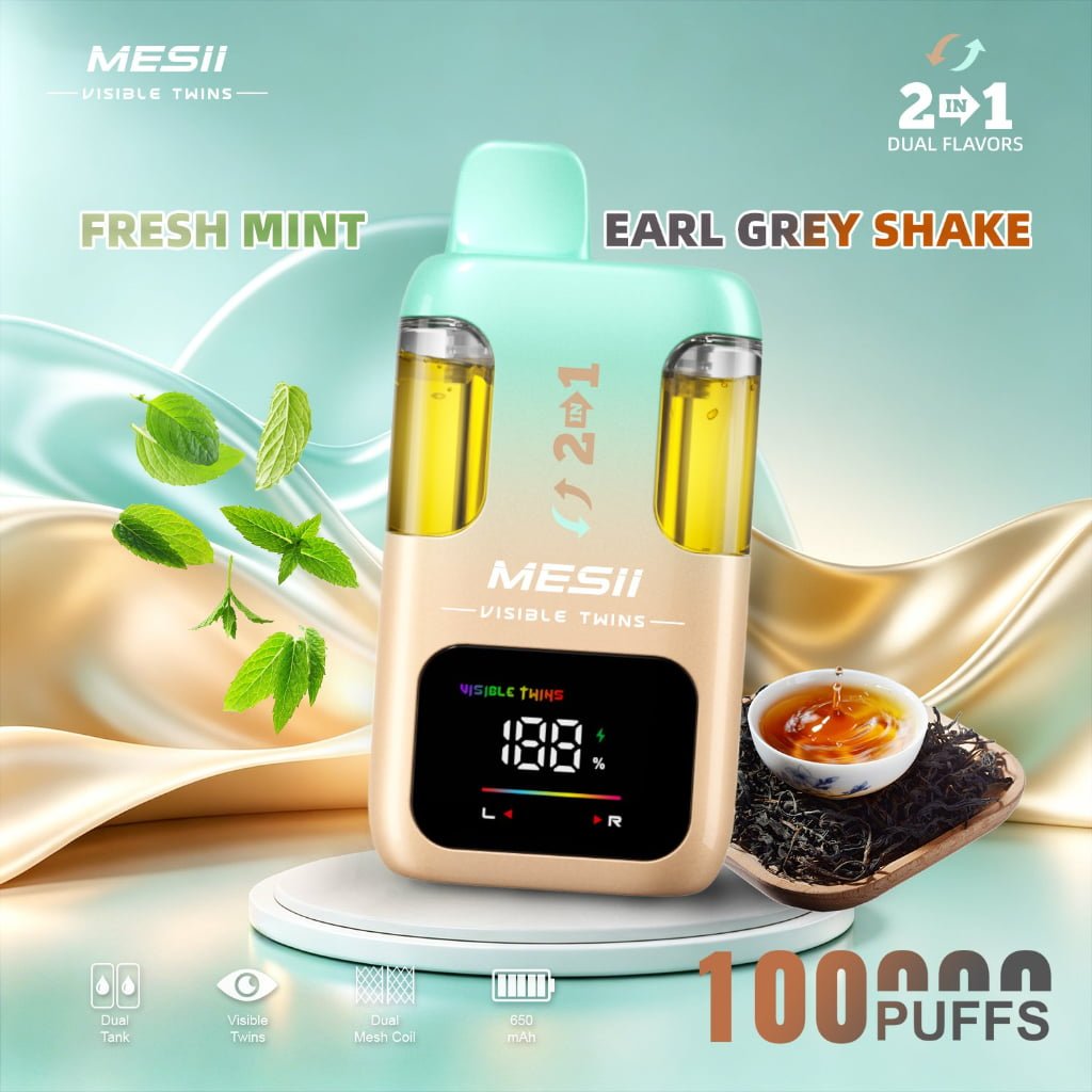 Mesii Visible Twins 100K Puffs EU Warehouse