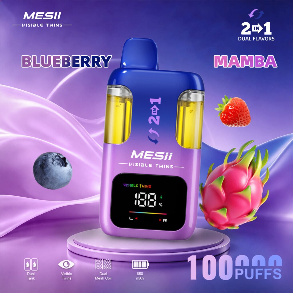 Mesii Visible Twins 100K Puffs EU Warehouse