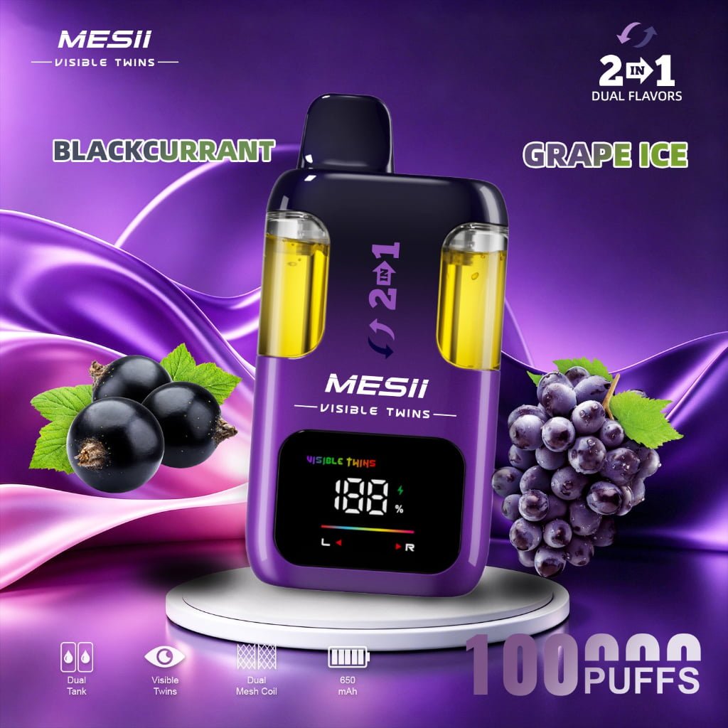 Mesii Visible Twins 100K Puffs EU Warehouse