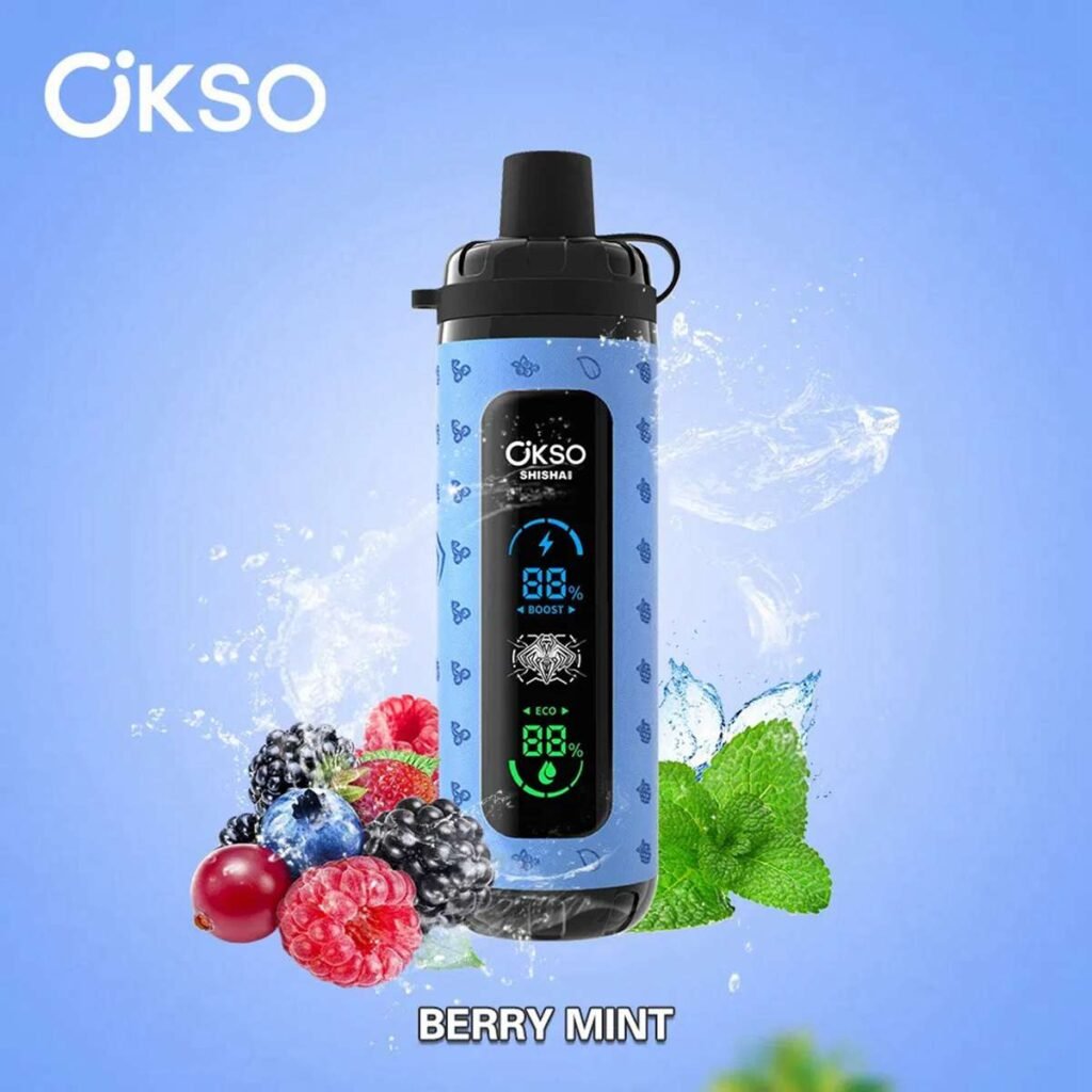 Okso Shisha Max 40K Puffs Disposable Vape EU Warehouse
