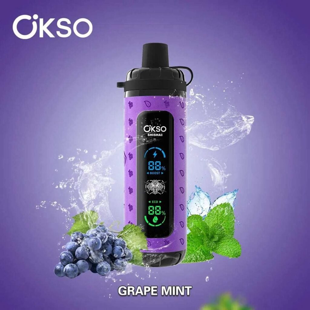 Okso Shisha Max 40K Puffs Disposable Vape EU Warehouse