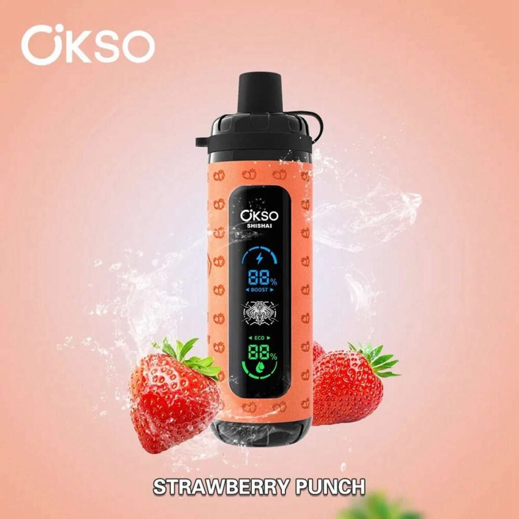 Okso Shisha Max 40K Puffs Disposable Vape EU Warehouse