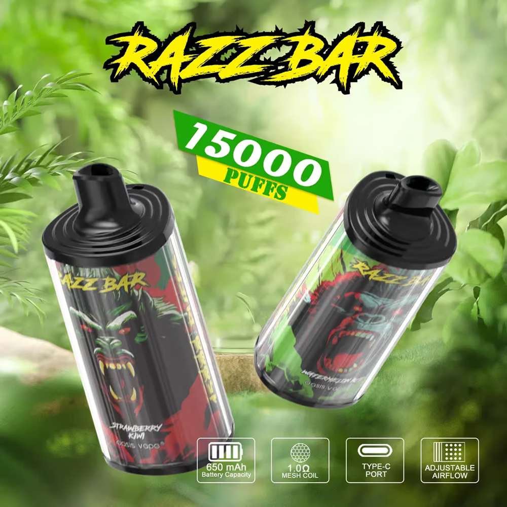 EU Warehouse Razzbar 15000 Puffs Disposable Vape