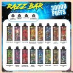 EU Warehouse Razzbar 30K Puffs Disposable Vape