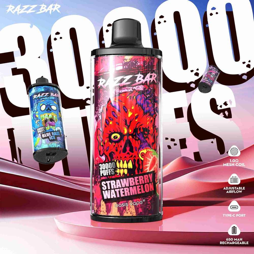EU Warehouse Razzbar 30K Puffs Disposable Vape