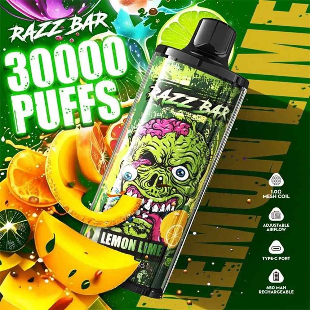 EU Warehouse Razzbar 30K Puffs Disposable Vape