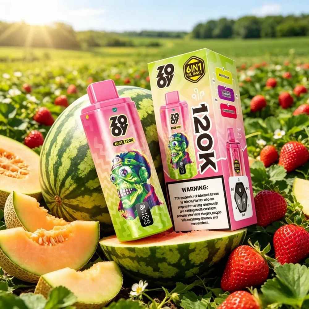 EU Warehouse 6in1 Flavor Zooy 120K Puffs Disposable Vape