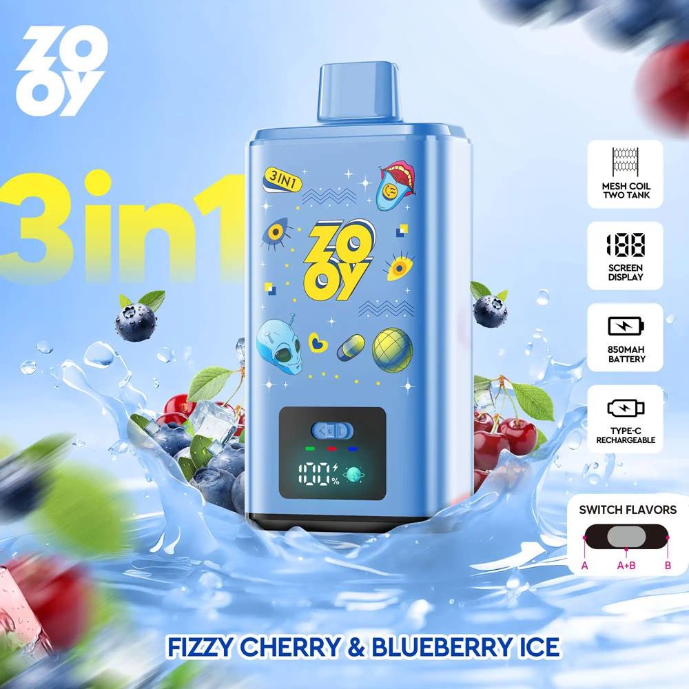 EU Warehouse 3in1 Flavor Zooy 150K Puffs Disposable Vape