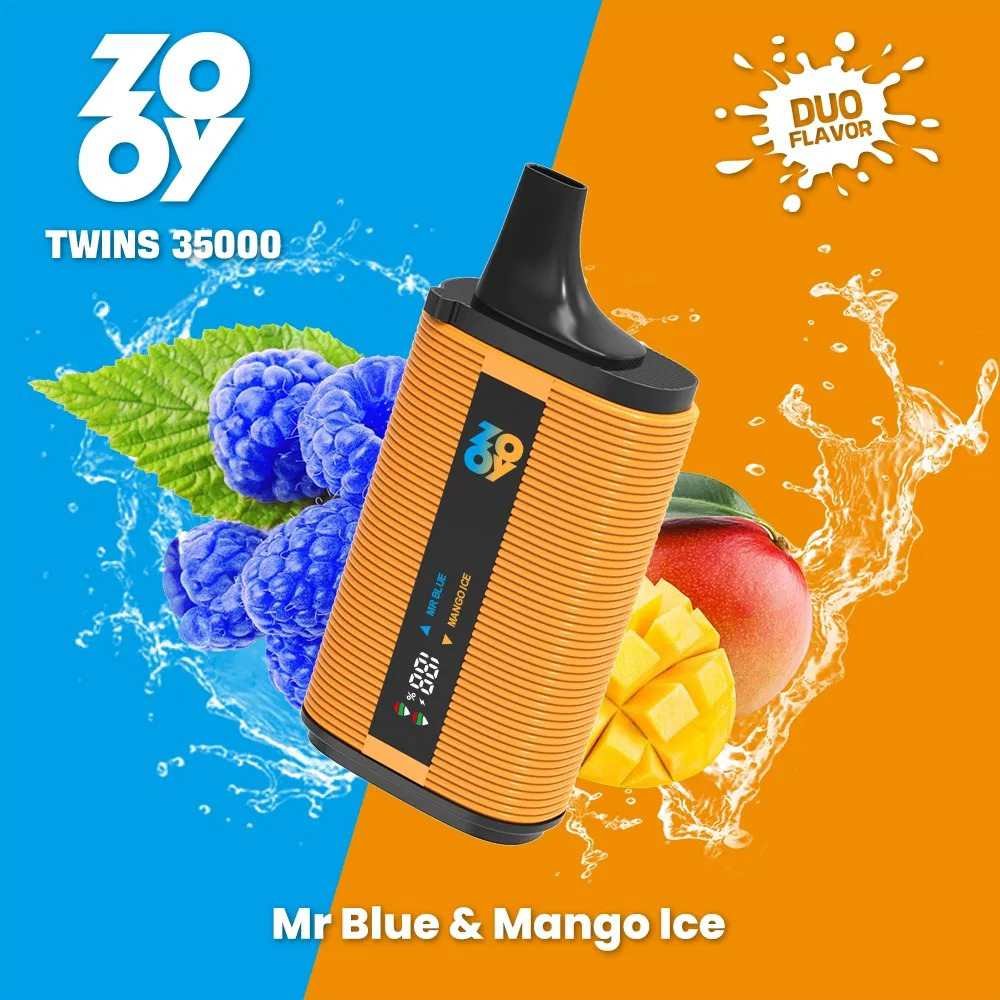 EU Warehouse Zooy Twins 35000 Puffs Disposable Vape