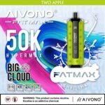 Aivono Fatmax 50000 Puffs Disposable Vape Shisha Hookah EU Warehouse