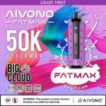 Aivono Fatmax 50000 Puffs Disposable Vape Shisha Hookah EU Warehouse