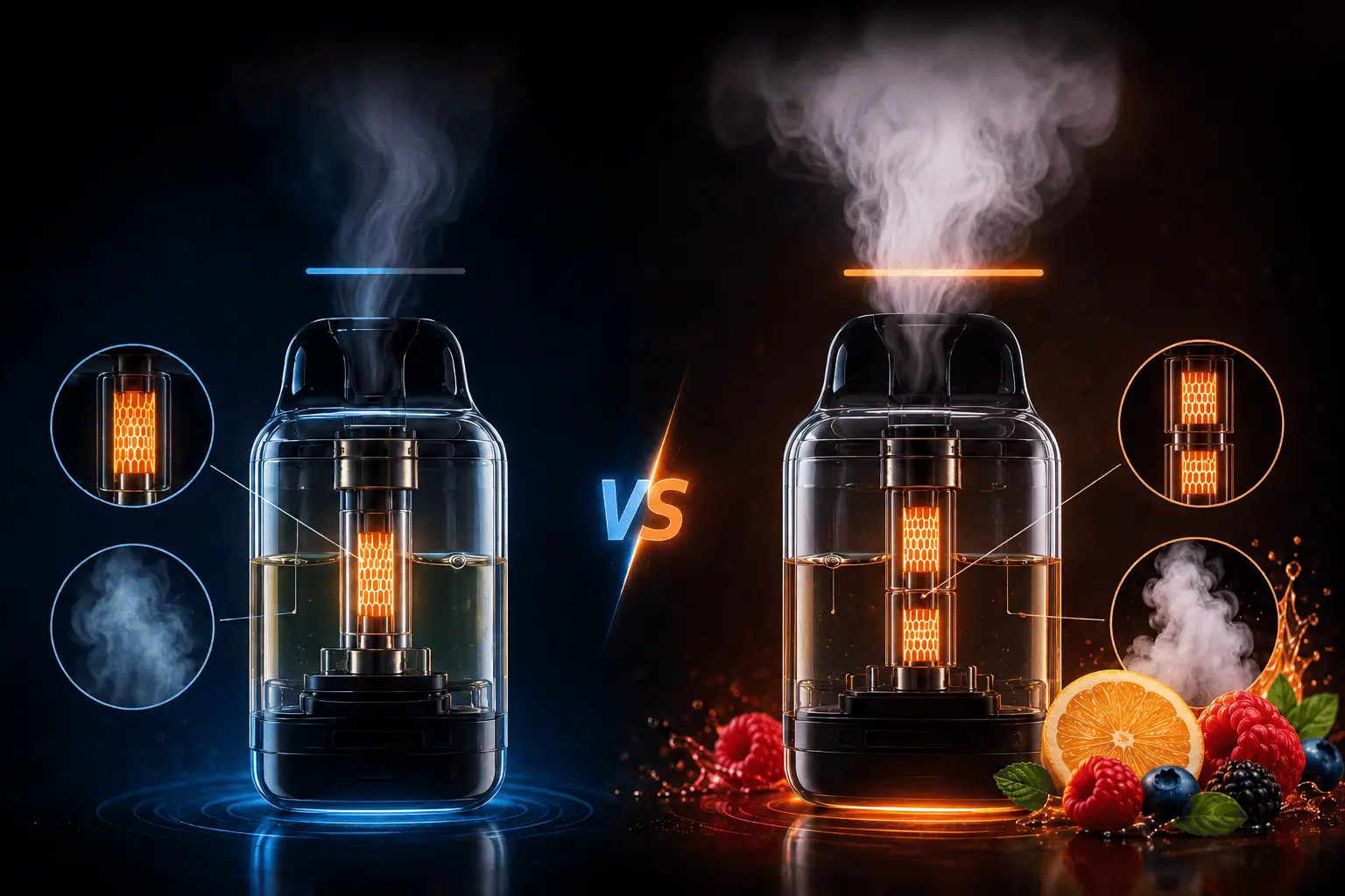 long-lasting dual mesh coil