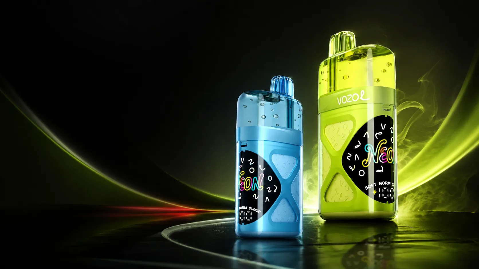 Premium vape device macro render