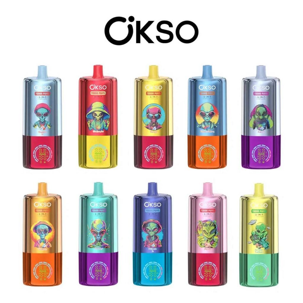 3in1 Flavors OKSO 70K Puffs Disposable Vape EU Warehouse