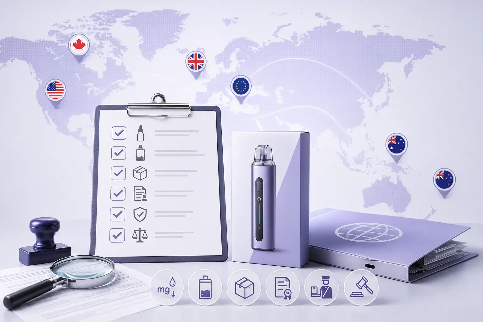 vaping regulations by market