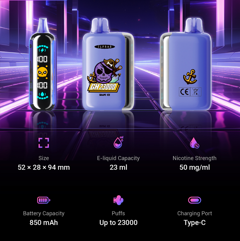 Elfbar GH 23000 Puffs Eu Warehouse