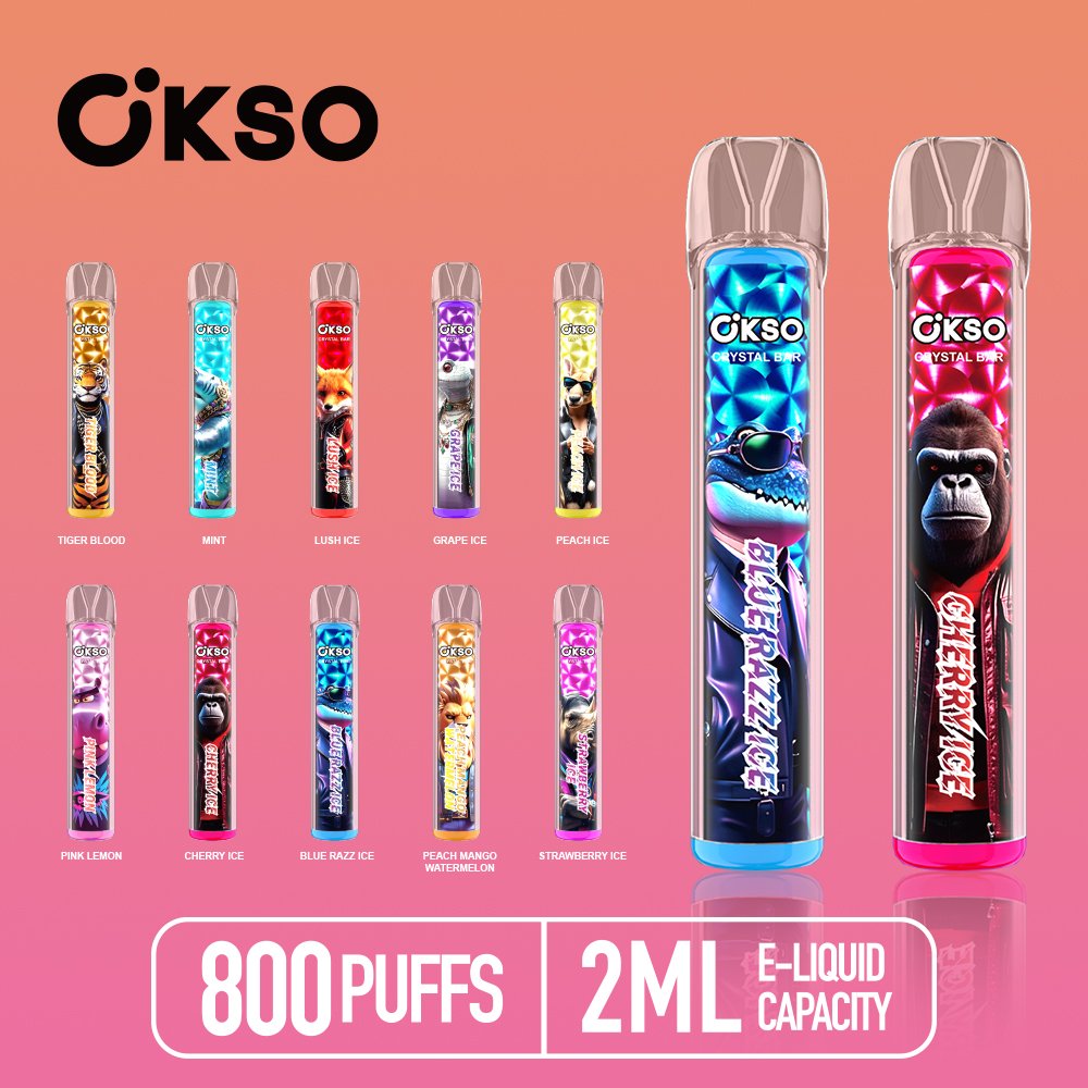 Wholesale Okso 800 Puffs Vapes