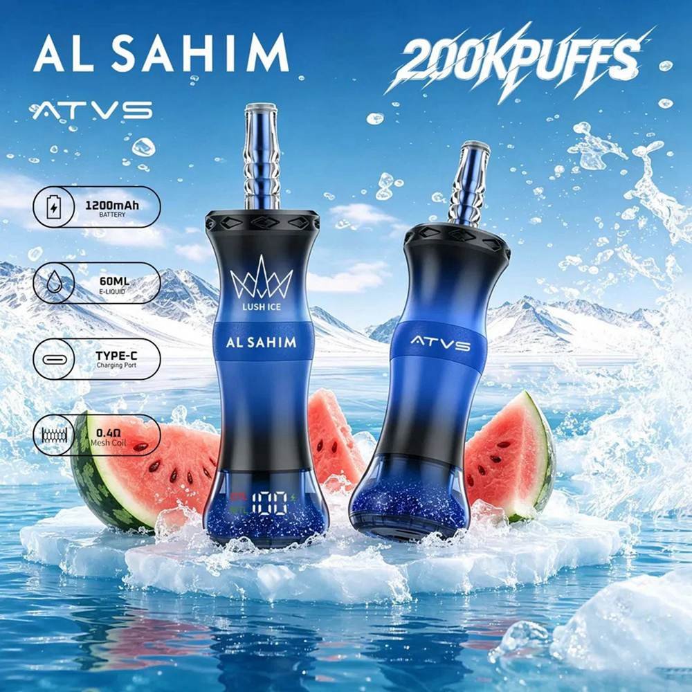 ATVS AL SAHIM 200K Puffs MTL DTL Disposable Vape
