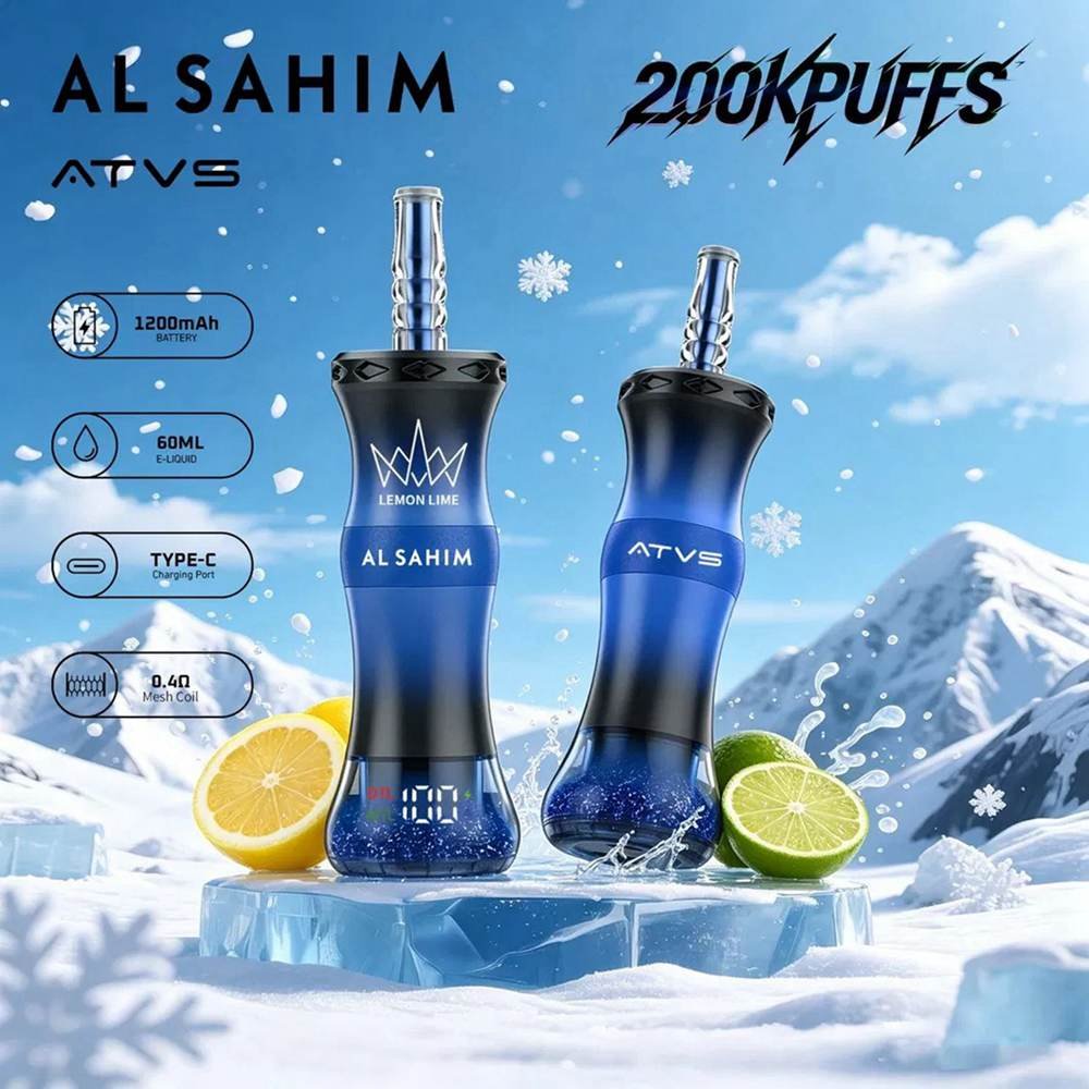ATVS AL SAHIM 200K Puffs MTL DTL Disposable Vape