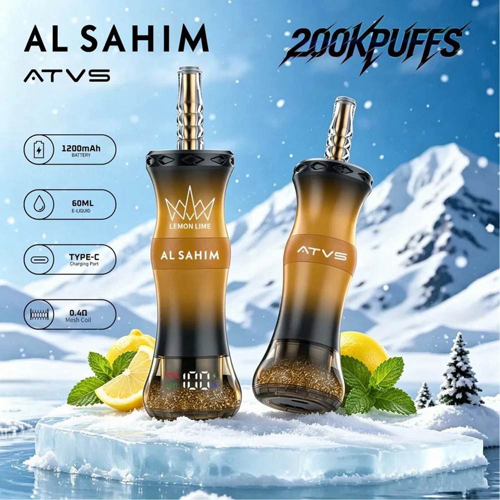 ATVS AL SAHIM 200K Puffs MTL DTL Disposable Vape