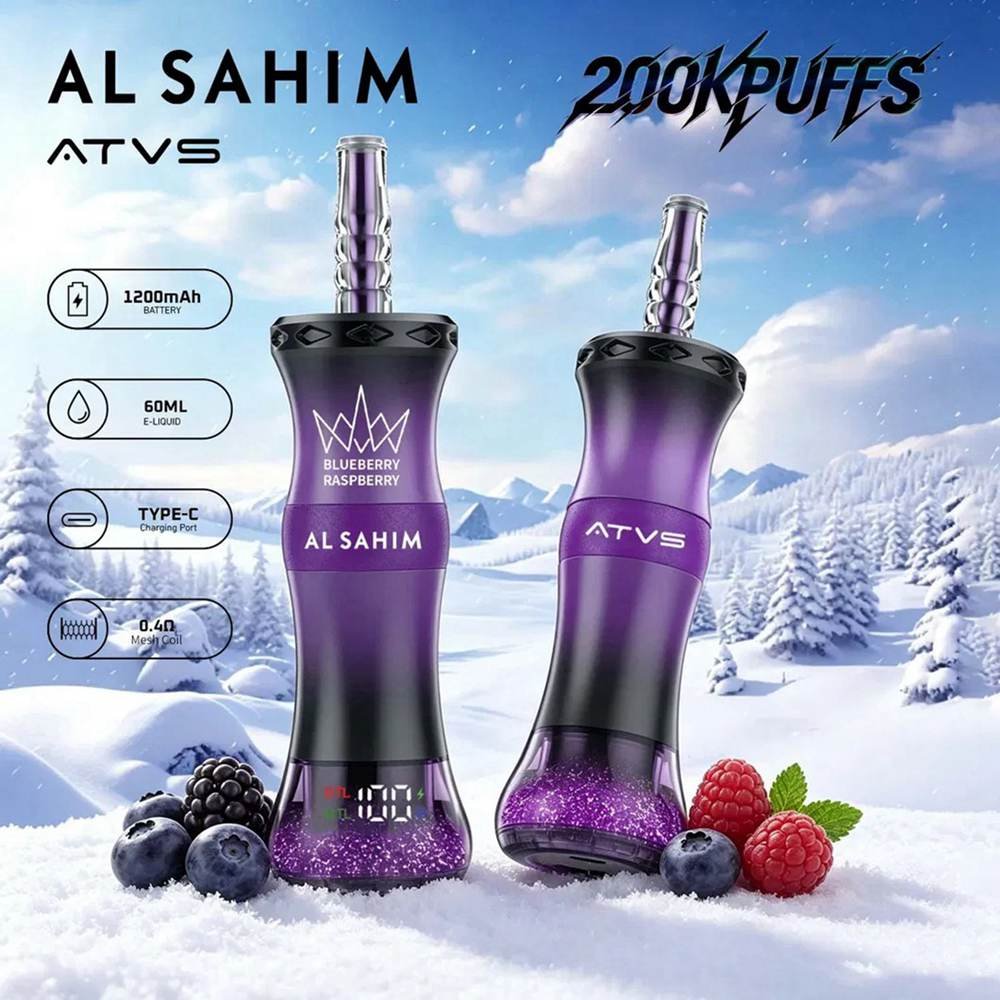 ATVS AL SAHIM 200K Puffs MTL DTL Disposable Vape