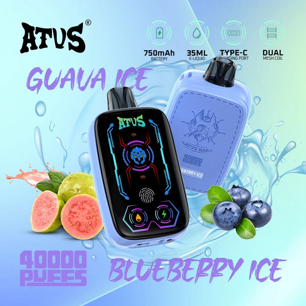 Atvs 40K Puffs Digital Screen Disposable Vape