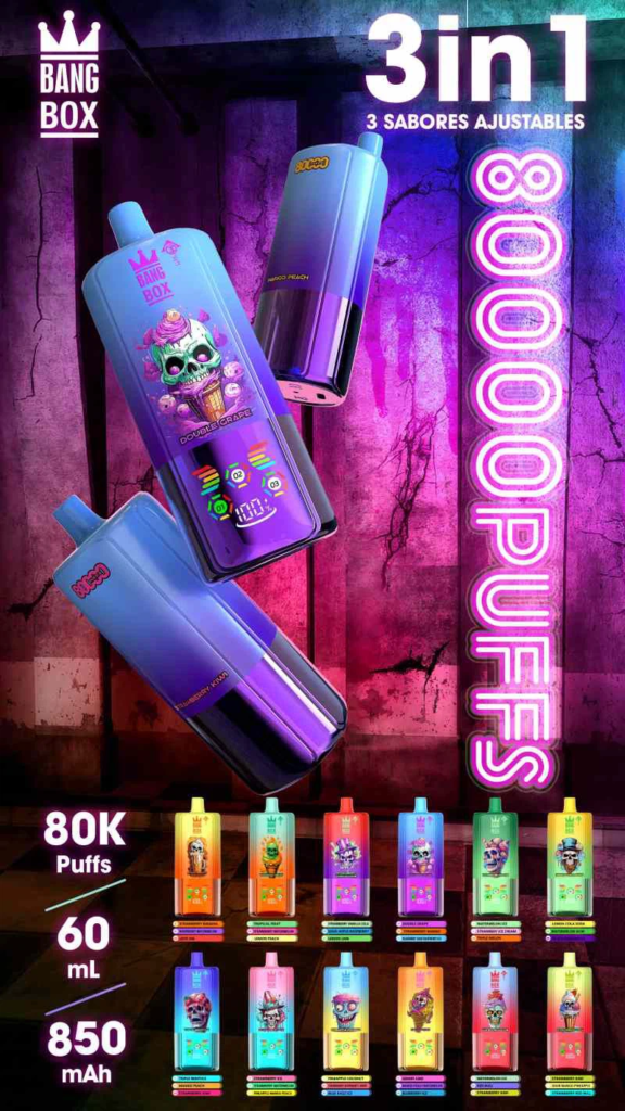 Wholesale Bang Box 80K Puffs Vapes（3-In-1）