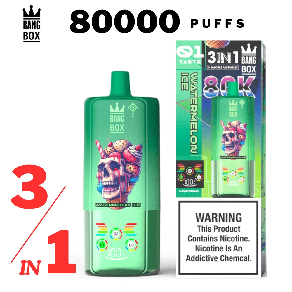 Wholesale Bang Box 80K Puffs Vapes（3-In-1）