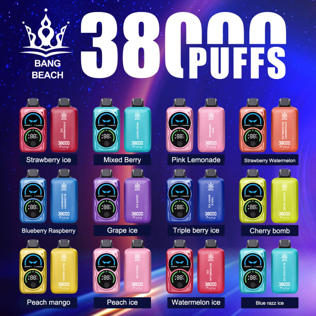 Wholesale Bang Beach 38K Puffs Vapes