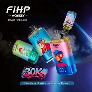 Fihp Monkey 30000 Puffs Refillable Vape EU Warehouse