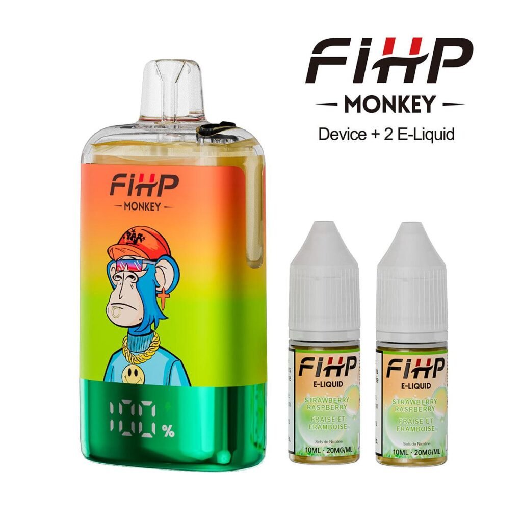 Fihp Monkey 30000 Puffs Refillable Vape EU Warehouse