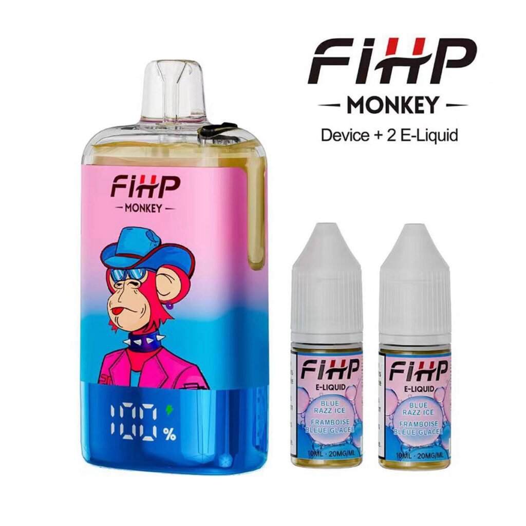 Fihp Monkey 30000 Puffs Refillable Vape EU Warehouse