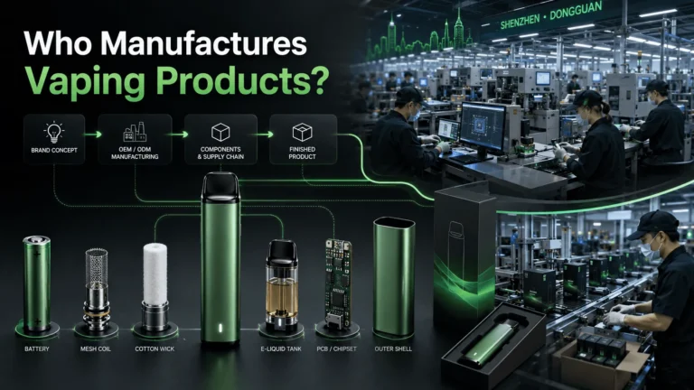 Who Manufactures Vaping Products?