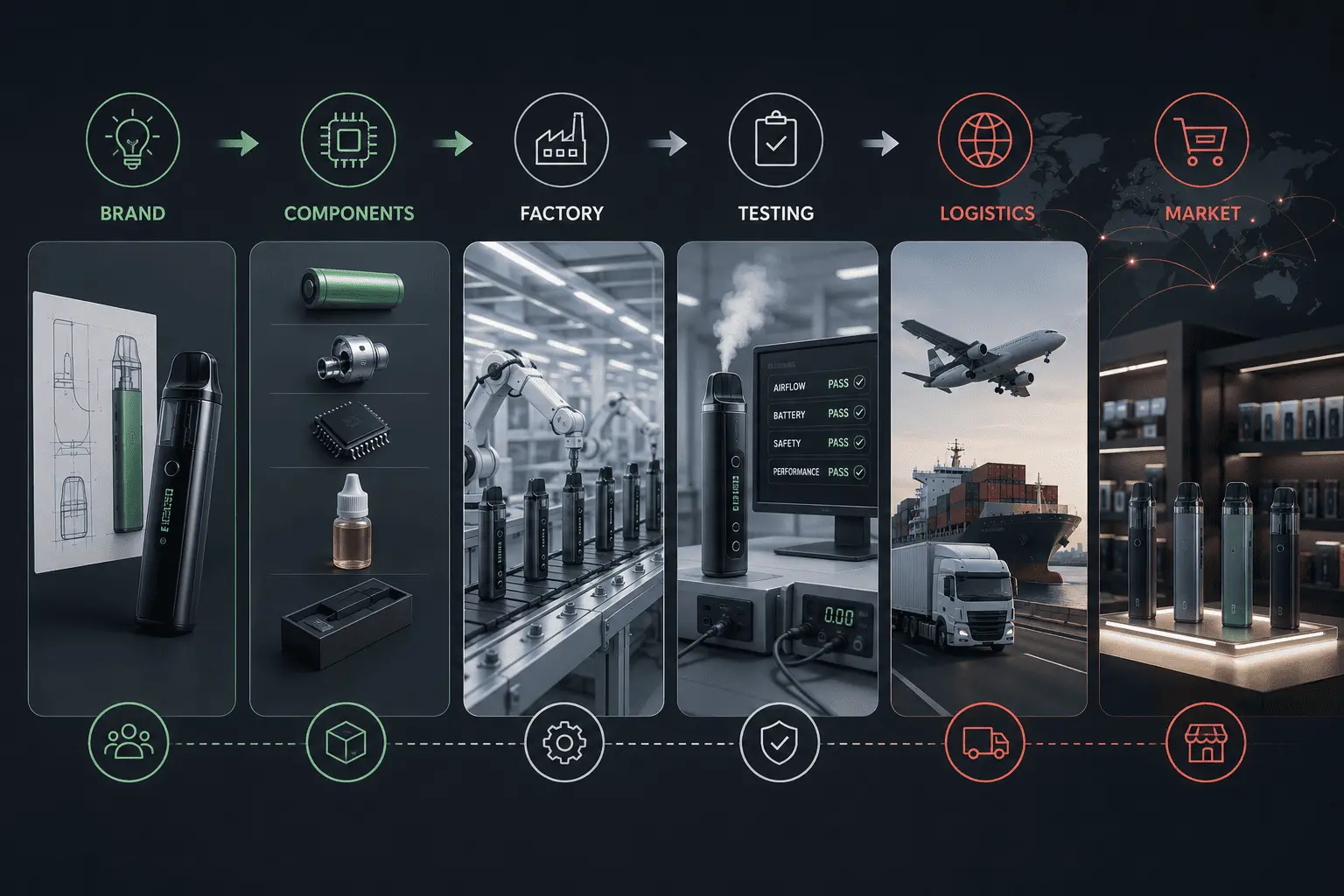 global vape manufacturing supply chain