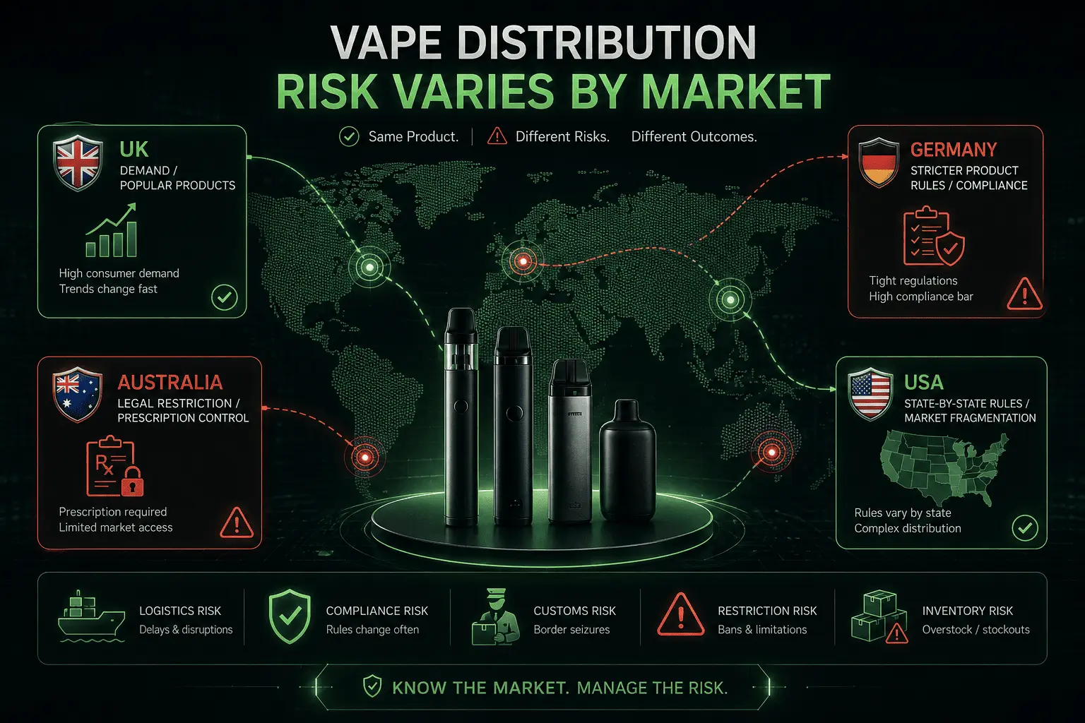 vape market differences by country